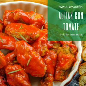 alitas con tomate